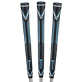 SAPLIZE 3 Pack Golf Club Grips - High-Traction Textured Rubber, Superior Shock Absorption & Precision Weight Stability, Includes