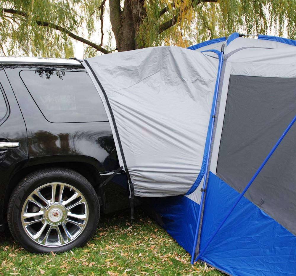 Napier Sportz Suv Tent With Screen Room | 10'X10' Vehicle Camping Tent With 7'X6' Screen Room And Awning | Fits All Cuvs, Suvs,