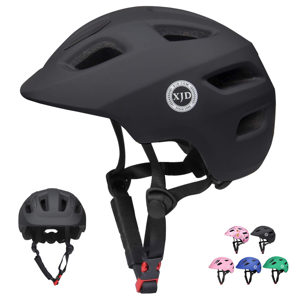 XJD Toddler Helmet Kids Bike Helmet Baby Multi-Sport Adjustable for Kids Boys Girls Lightweight for Age 1 and Older (Black, Smal