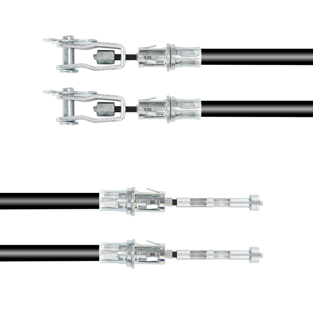 10L0L Golf Cart Brake Cable Set (2Pcs) Fits For Club Car Precedent Replaces Passenger Side & Driver Side For Club Car G&E 2008-U