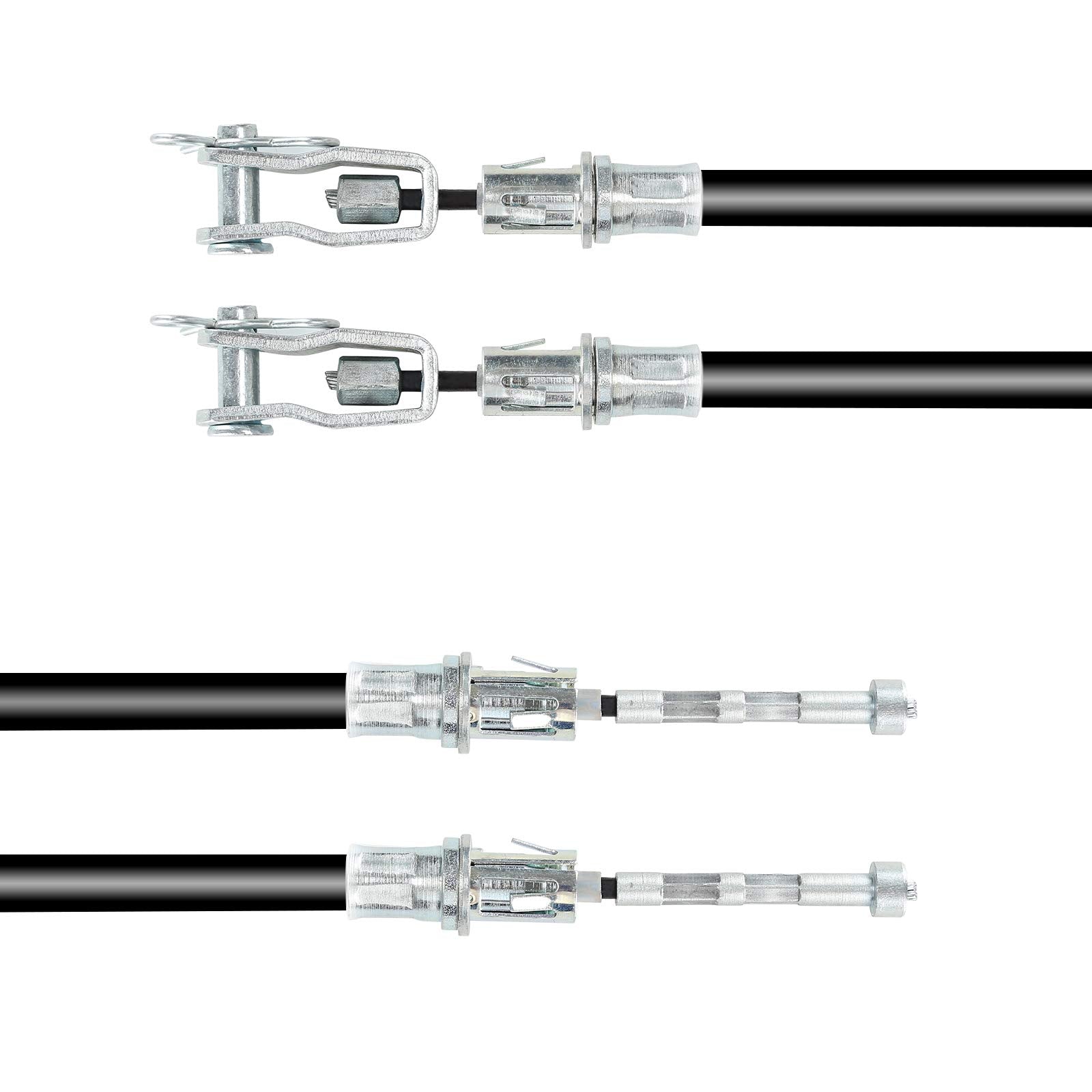 10L0L Golf Cart Brake Cable Set (2Pcs) Fits For Club Car Precedent Replaces Passenger Side & Driver Side For Club Car G&E 2008-U