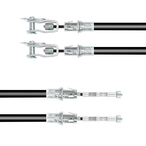 10L0L Golf Cart Brake Cable Set (2Pcs) Fits For Club Car Precedent Replaces Passenger Side & Driver Side For Club Car G&E 2008-U