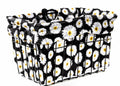 Cruiser Candy Bicycle Basket Liner Tote,Beach Cruiser Basket Cover, EBike Front Wire Or Wicker Bike Basket Fits Up to 15x12x10, 