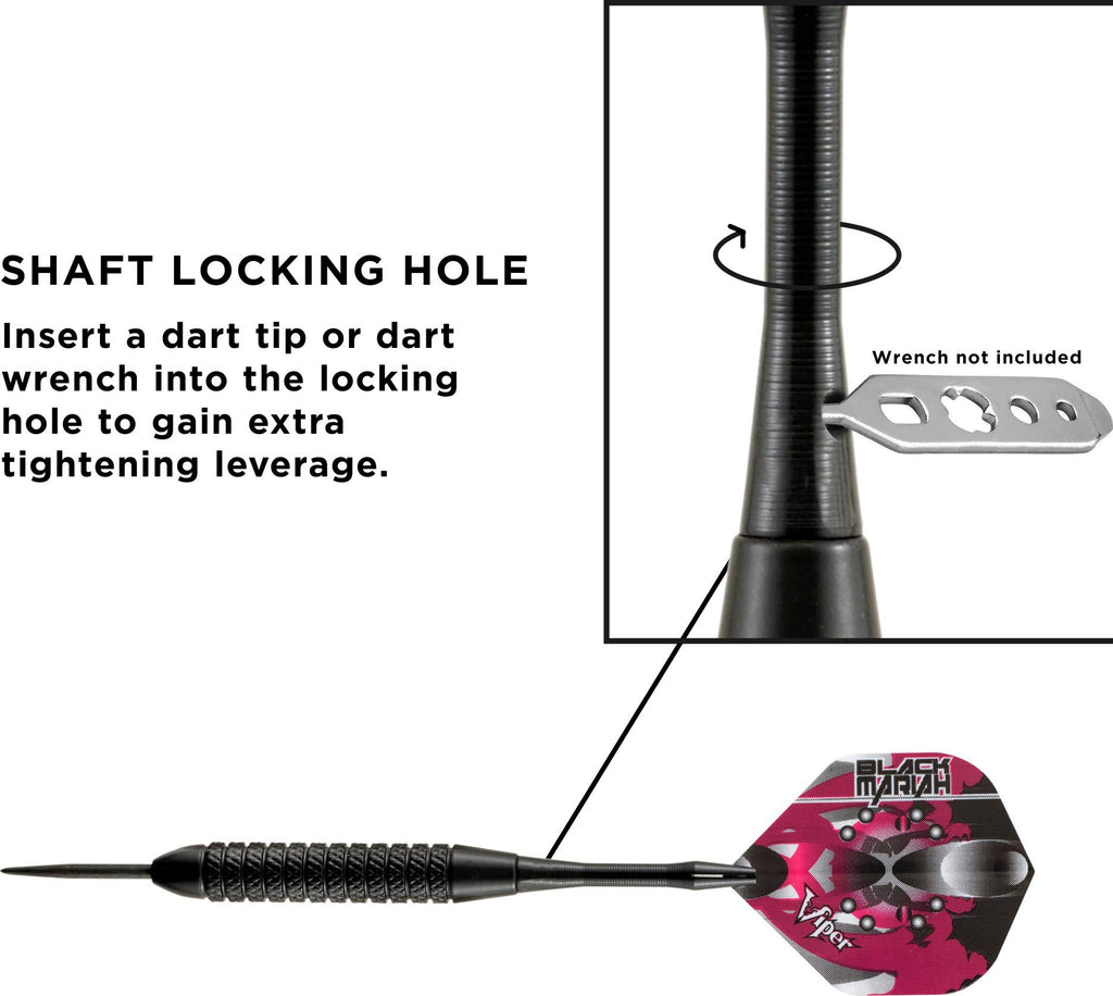 Viper Black Mariah Steel Tip Darts 22 Grams