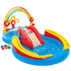 Intex Rainbow Ring Inflatable Play Center, 117'' X 76'' X 53'', For Ages 2+