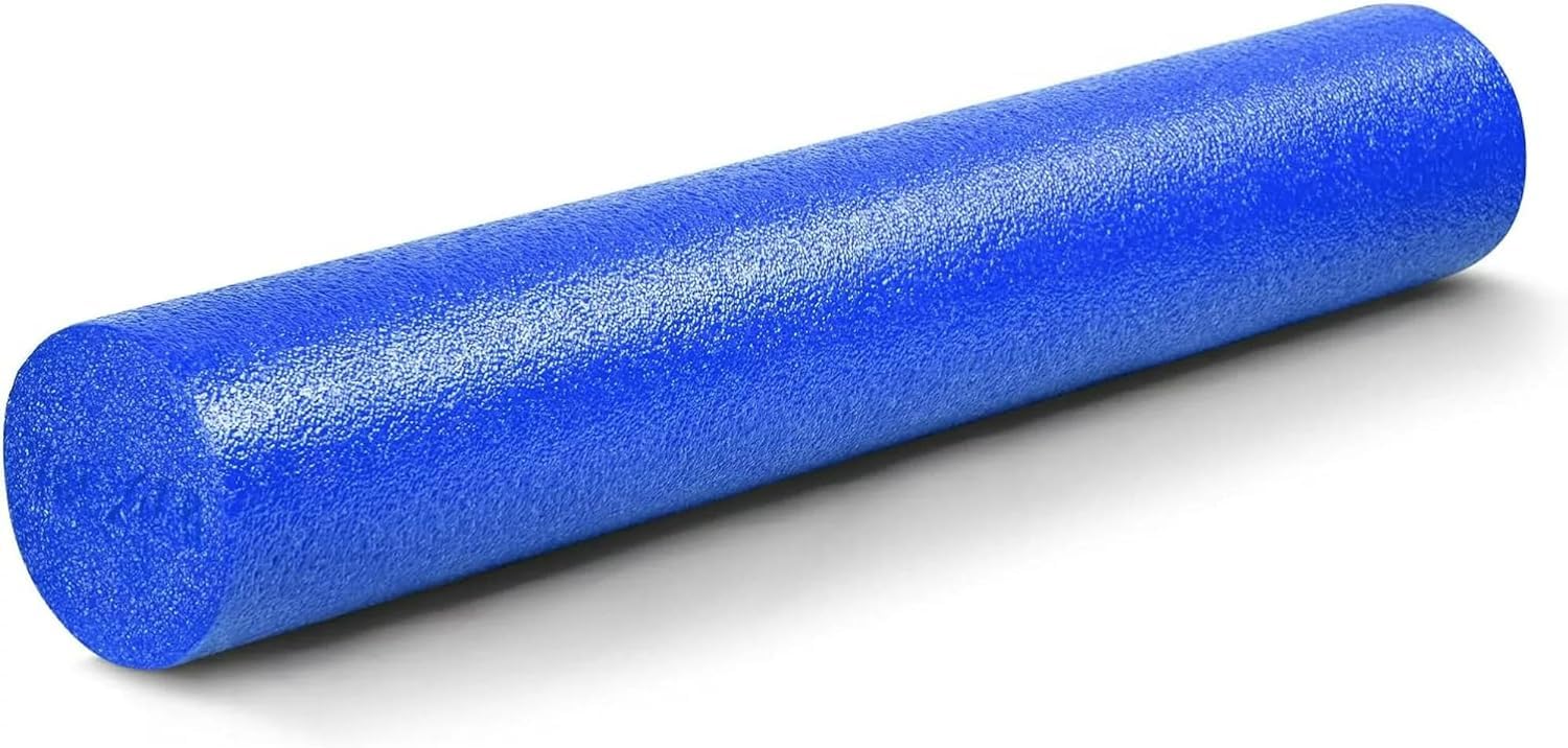 Yes4All Blue - 36In Foam Rollers For Muscle Massage, Soft-Density Round Pe Foam Roll For Yoga Exercise & Physical Therapy
