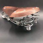 Cdhpower Bicycle Cycling Saddle/Bicycle Seat(Brown) (Cdh-01 Cow Leather)