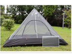 Genma0 Ultralight Half Mesh Tent For Tipi Hot Tent 1-2 Person Mesh Camping (2 Person Mesh For 4-6 Person Tipi Tent)