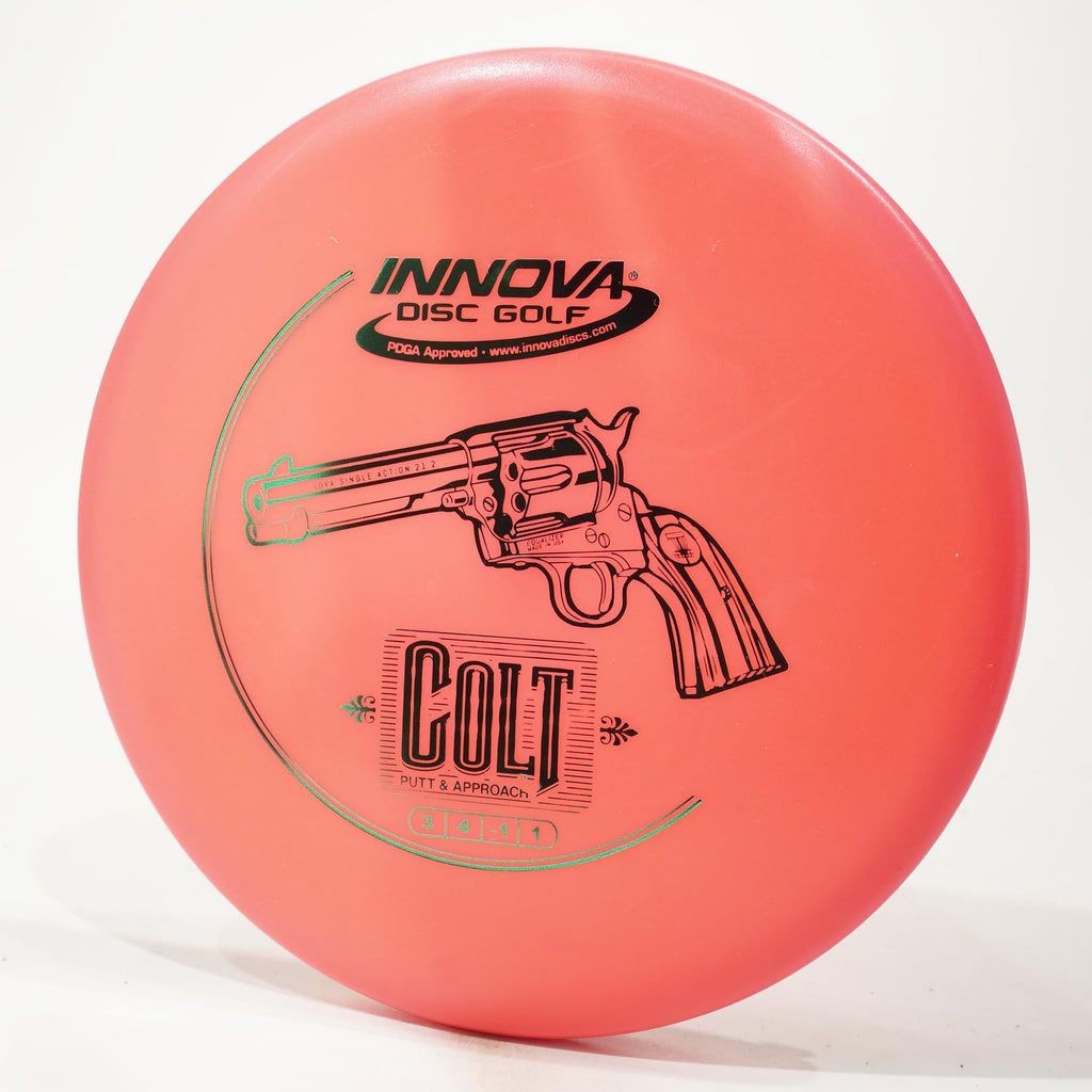 Innova Colt (Dx) Putter & Approach Golf Disc, Pick Weight/Color [Stamp & Exact Color May Vary] Pink 150-159 Grams