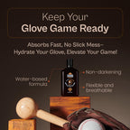 Sarna Baseball Glove Leather Conditioner - Use On Baseball Gloves, Softball Gloves, Baseball Accessories, Catchers Mitts, Hot Sp