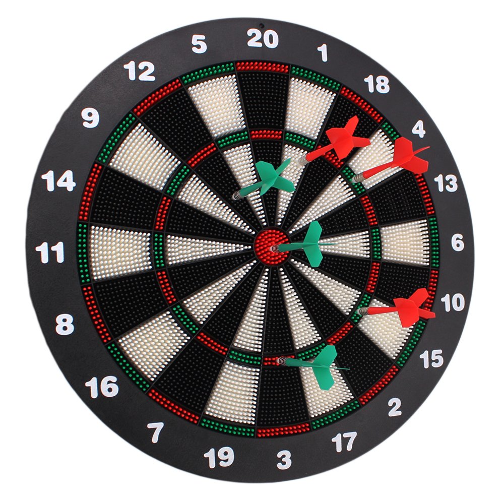 Huvai 6 Pcs Safety Darts With Soft Tip For Dartboard, Great For Children And Adults, Office And Family Time