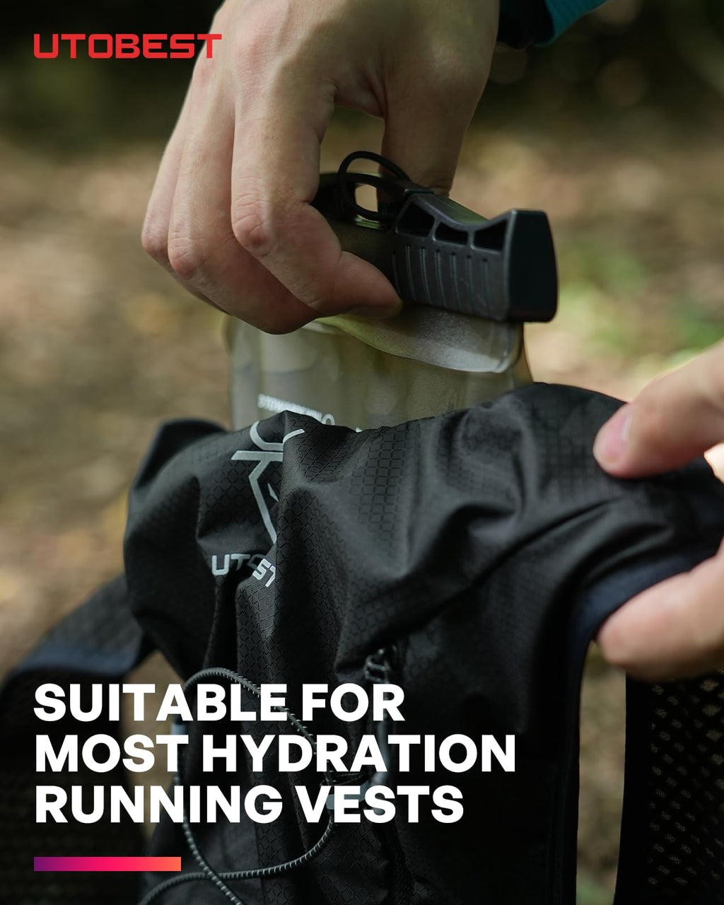 Utobest Hydration Bladder 1.5 L 2L 3L,Tpu Water Bladder,Water Bladder For Hiking Backpack,Bpa Free,Wide Opening,Leak-Proof,Water