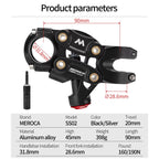 Meroca 5-Linkage Air Suspension Mtb Stem, 20Mm Travel 160/190N, Aluminum Alloy Shock-Absorbing Handlebar Stem For Mountain Bikes