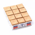 Silver Cup Chalk, Tan, 12-Piece Box