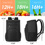 Cooler Backpack, Insulated Backpack Cooler Leakproof Waterproof Large Capacity Cooler Bag For Men Women Picnic Beach Camping