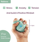Mindpanda Hand Therapy Exercise Stress Ball Bundle - Tri-Density For Adults And Kids - Grip Strengthening For Hand Therapy - Anx