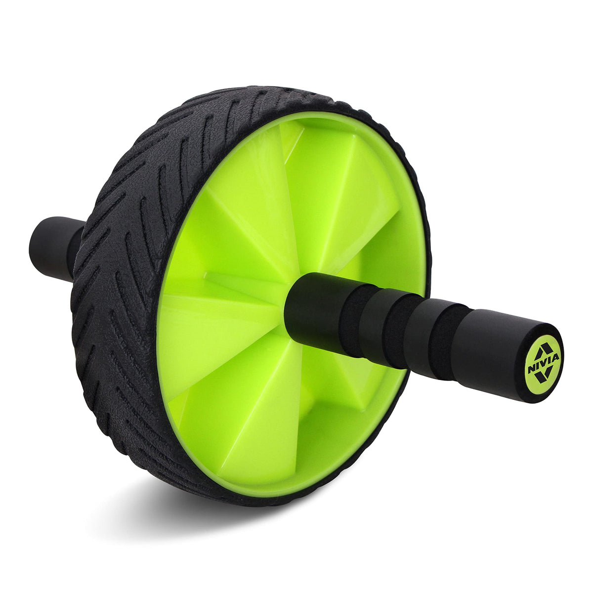 Nivia AB Roller 2.0, Ab Wheel, Core Workouts For Men and Women, Home Workout  Multicolor