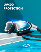 Yakaon Kids Swim Goggles, A1Mini Comfortable Swimming Goggles For Unisex-Child, Anti-Fog Uv Protection Leak-Proof Swim Goggles F