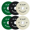 Cap Barbell 260 Lb Competition Olympic Bumper Plate Set