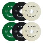 Cap Barbell 260 Lb Competition Olympic Bumper Plate Set