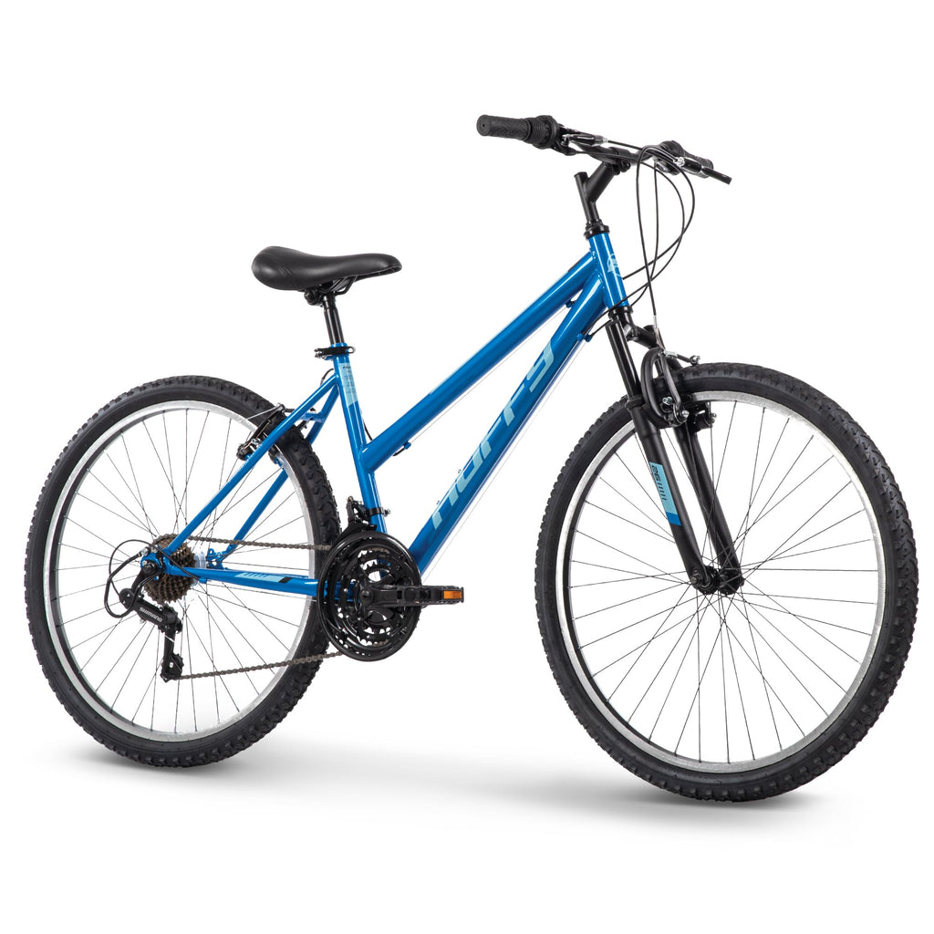 Huffy Stone Mountain 21-Speed Hardtail Ladies Mountain Bike, 26-Inch, Blue