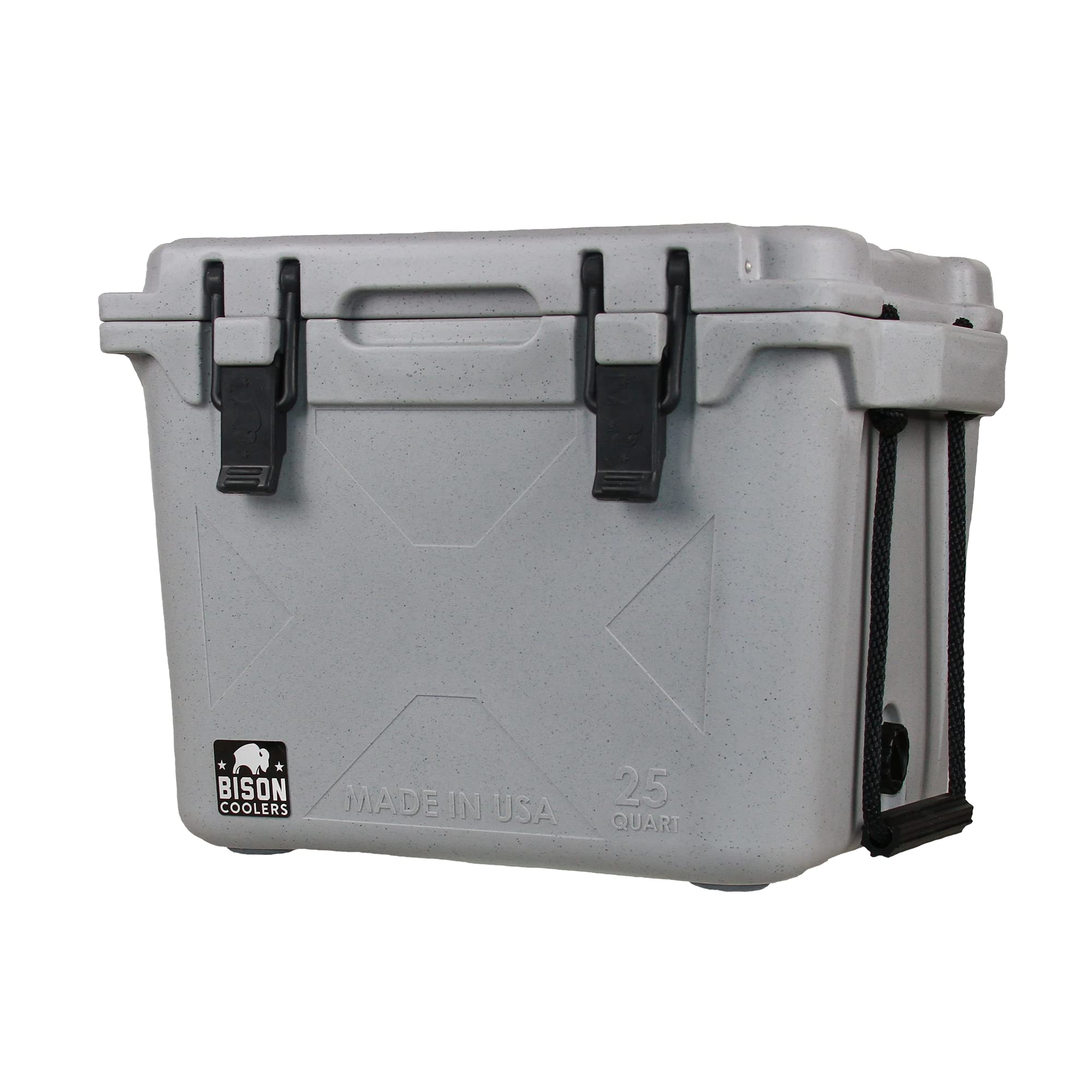 Bison Coolers Gray 25 Quart Cooler  Made In The Usa