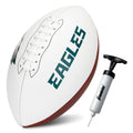 Franklin Sports Nfl Philadelphia Eagles Autograph Football - Official Size White Panel Souvenir Football For Autographs + Signat