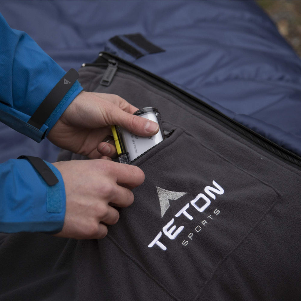 Teton Sports Polara 3-In-1 Sleeping Bag; Great For All Season Camping, Fishing, And Hunting; Versatile Outdoor Sleeping Bag; Lig
