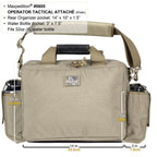 Maxpedition Operator Tactical Attache, Black