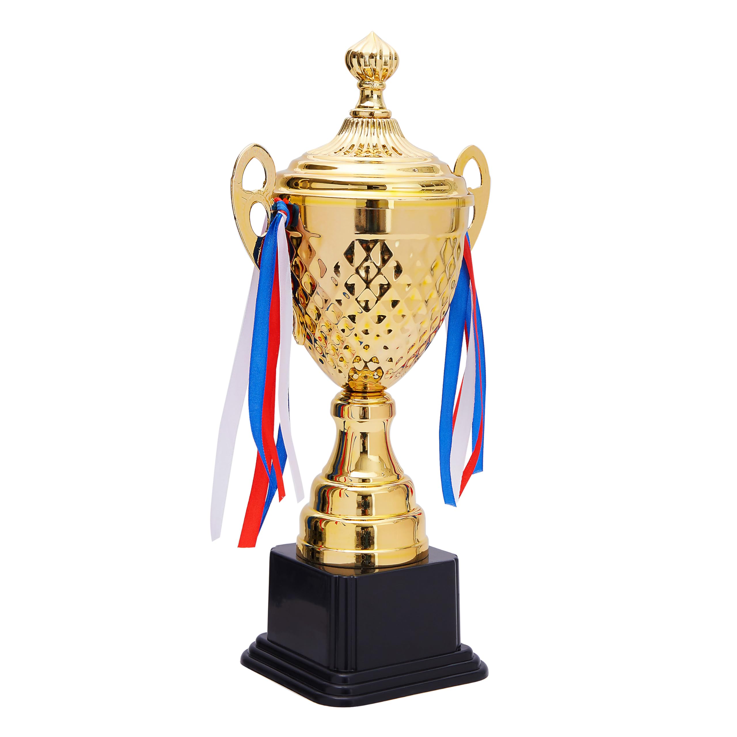 Juvale Large Gold Trophy Cup For Sports Championships, Tournaments, Award Competitions, Spelling Bee (15.2 X7.5 X 4.75 In)