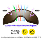 Supertrip Snow Ski Goggles Anti-Fog 100% Uv Protection Snowboard Skiing Goggles