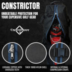 Caddydaddy Golf Constrictor 2 Travel Cover (Black/Navy)