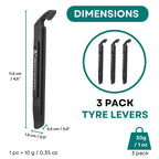 Velochampion Nylon Fibre Bike Repair Tire Levers (Set Of 3) Suitable For All Bikes