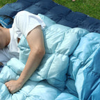 Zzlamb Down Camping Blanket,Outdoor Travel Camp Quilt,Warm & Lightweight Camping Essential Packable For Sleeping,Backpacking,Pic