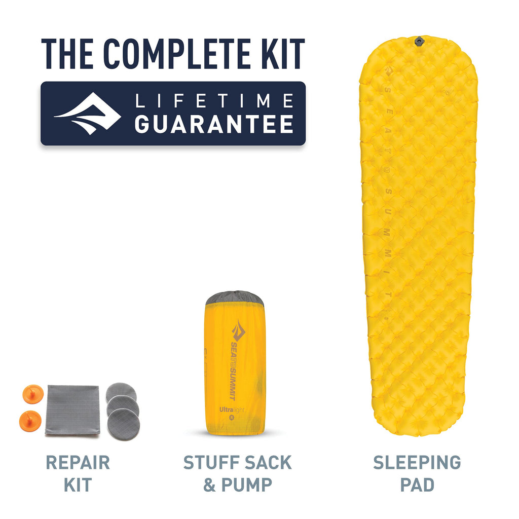 Sea To Summit Ultralight Backpacking Air Mattress, Small (66 X 21.5 X 2 Inches)