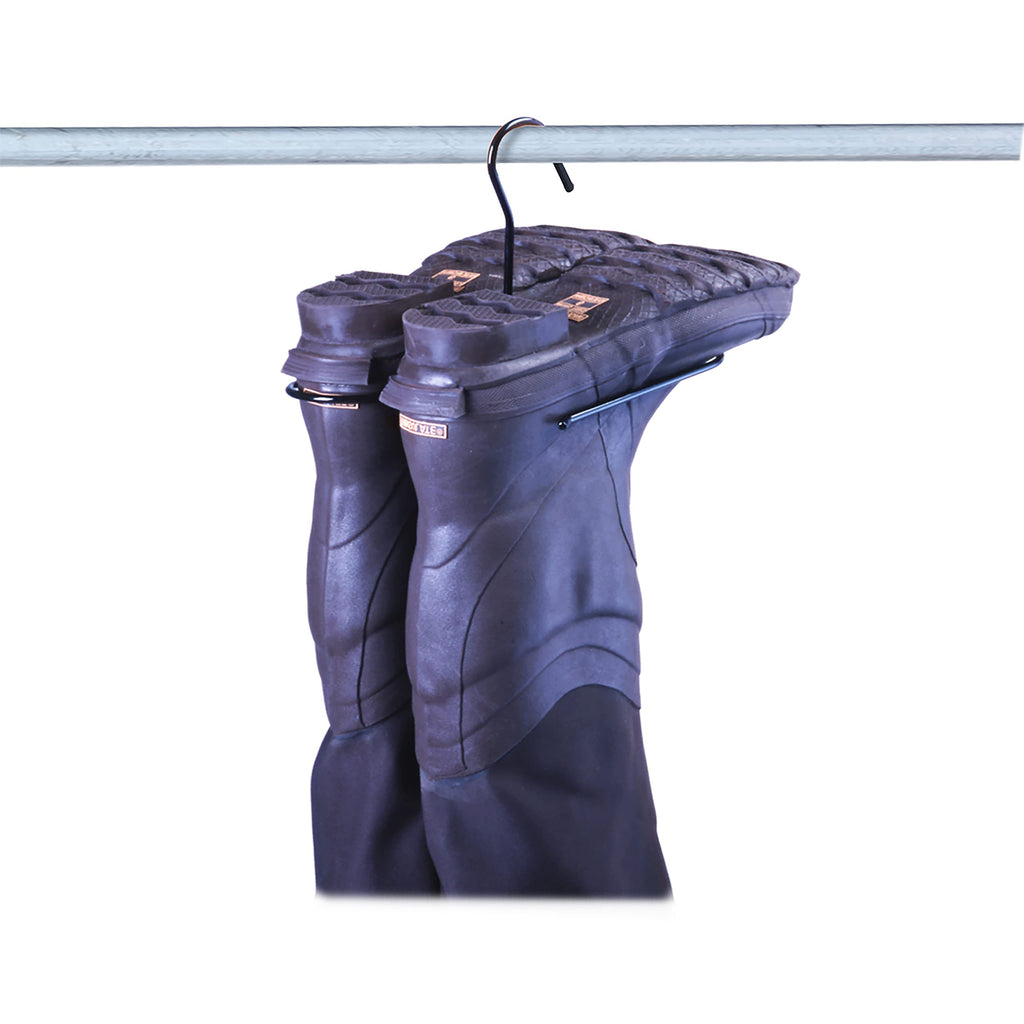 Rack'Em Wader Boot Hanger For Fishing Waders - Boots - Shoe Dryer - Footwear Storage Rack - The Snake 1 Pair Hanging Hook - Heav
