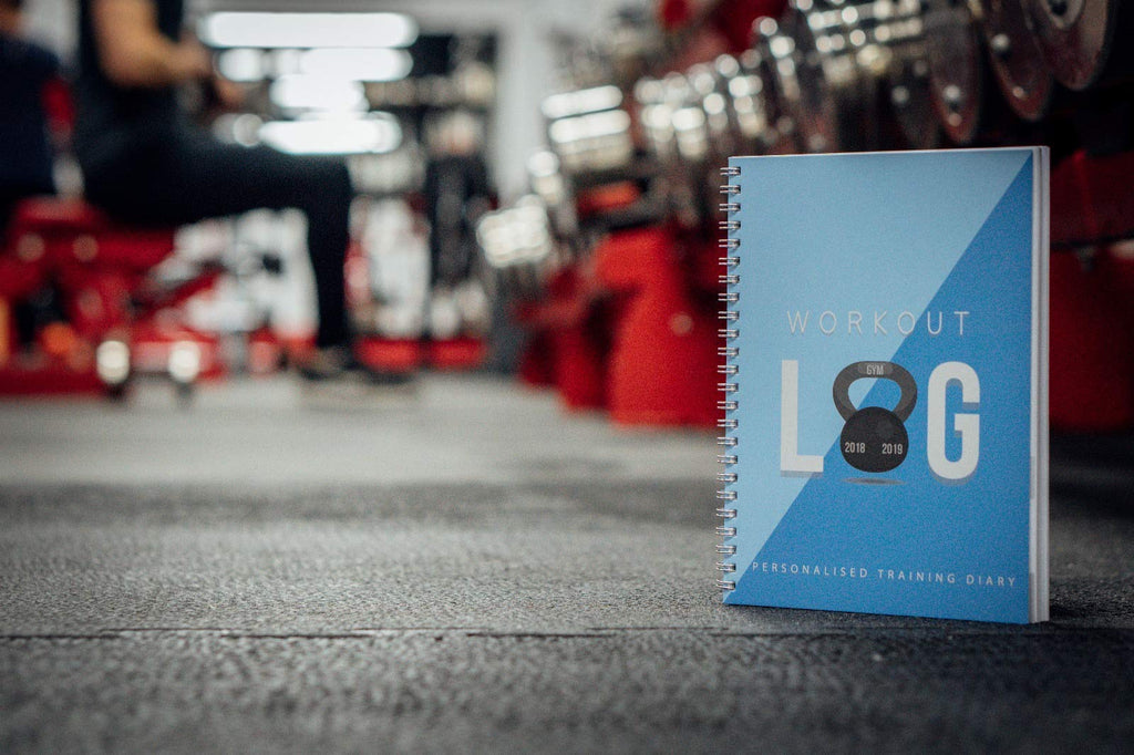 Workout Planner For Daily Fitness Tracking & Goals Setting (A5 Size, 6A X 8A, Azure Blue), Men & Women Personal Home & Gym Train