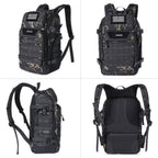 Mosiso 30L Tactical Backpack, Military Daypack 3 Day Assault Rucksack Outdoor Hiking Hunting Fishing Camping Training Shoulder B