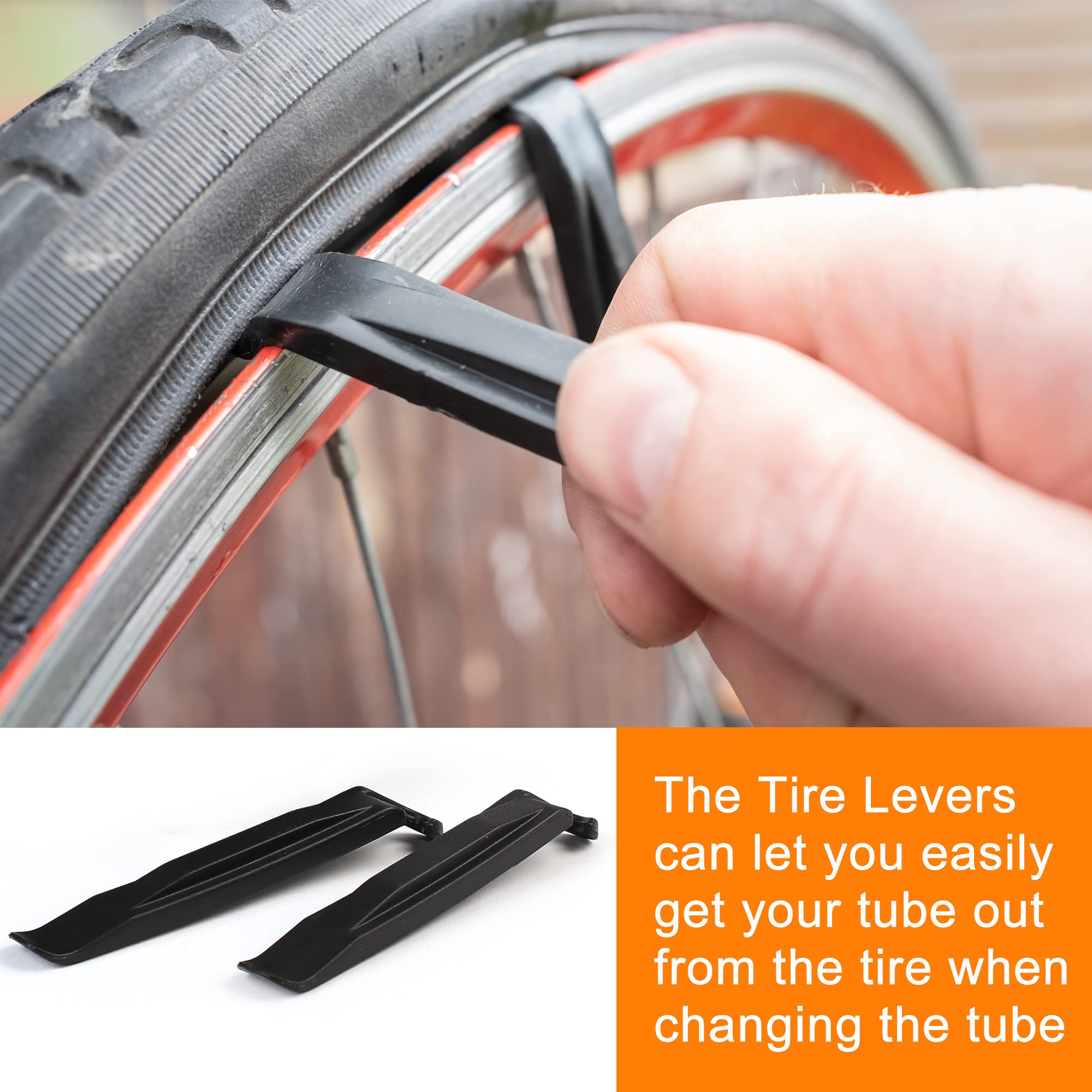 Lotfancy 28'' 700X35/37/38/40/42/43C Bike Tubes, Packof 2, 32Mm Schrader Valve, 700C Road Bicycle Tire Tube