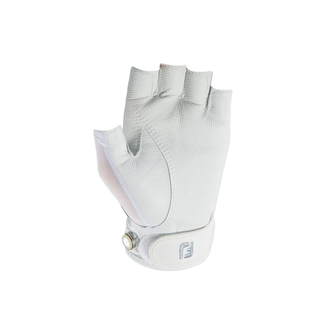 Footjoy Women'S Stacooler Sport Golf Glove, White Large, Worn On Left Hand