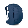 Osprey Farpoint 70L Mens Travel Backpack - Large Adjustable Travel Bag with Detachable Daypack, Antique Blue