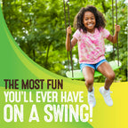 Swurfer Kick Stand Up Tree Swing, Outdoor Swing - Swingset Outdoor For Kids With Adjustable Handles, Outdoor Swing For Kids, Out