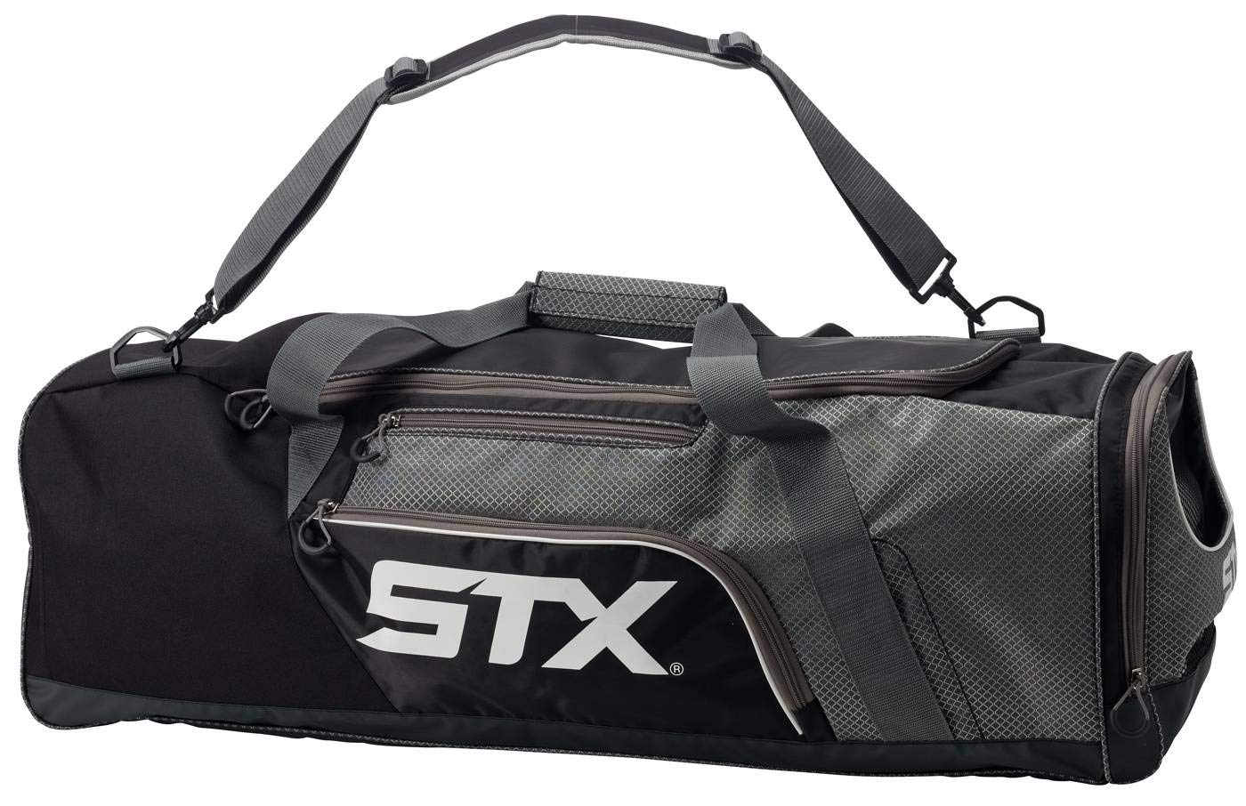 STX Lacrosse Challenger Lacrosse Equipment Bag, Black, 42-Inch