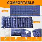 Nesdcc Camping Cot With Mattress Comfortable And Sturdy Load Up To 450Lb Cots For Sleeping Camping Bed Folding Cot With Carry Ba