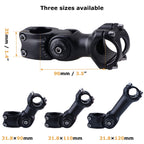 Yapjeb Bike Stem 25.4 31.8 90Mm 110Mm 130Mm 60 Degree Adjustable Bike Stem Mountain Bike Stem Short Handlebar Stem Riser For Bic