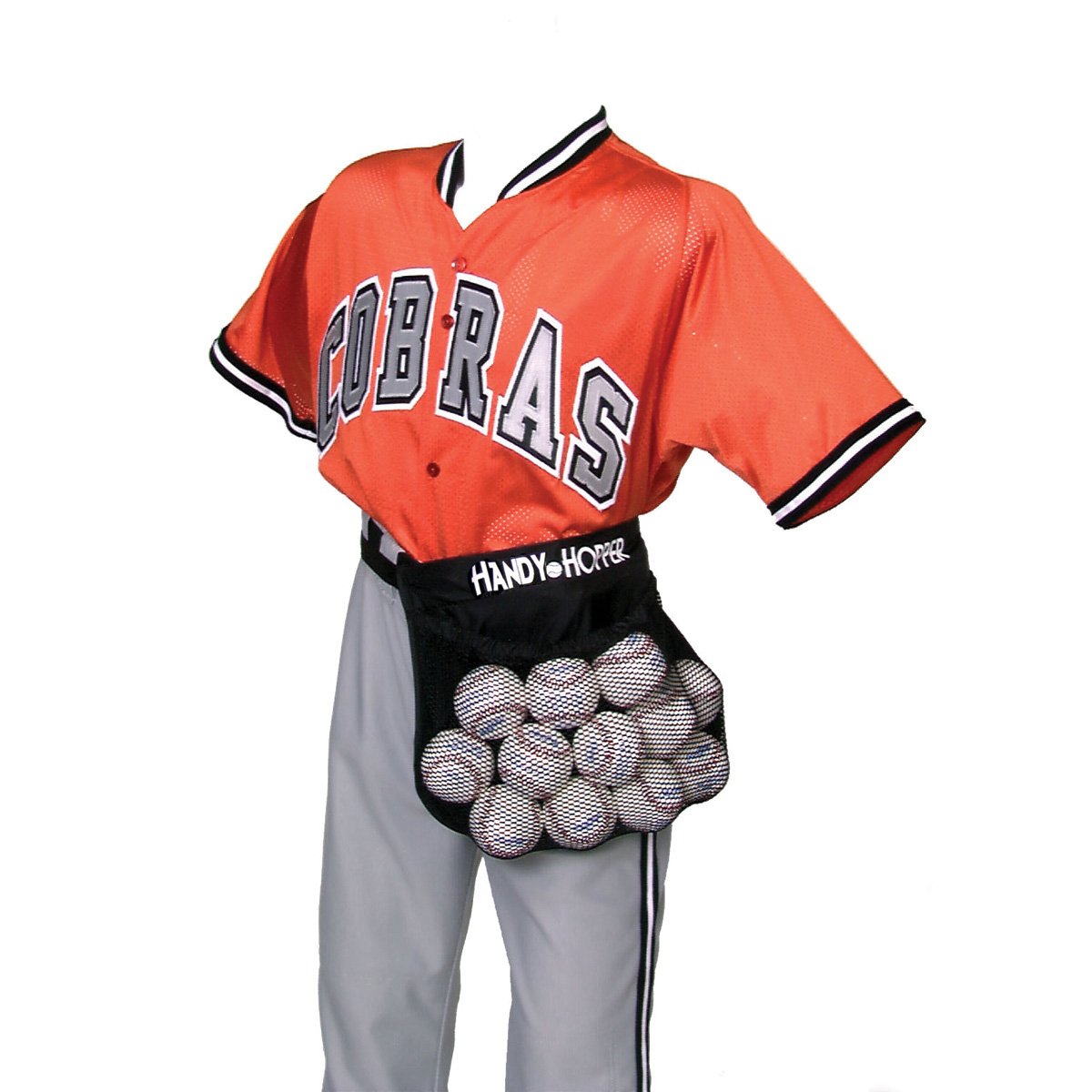 Oncourt Offcourt Handy Hopper - Stores Balls Easily/Fits Around Any Waist / 36 Tennis Ball Capacity