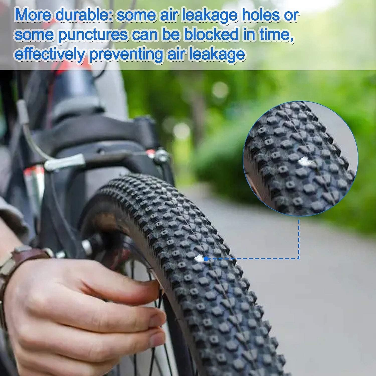 2 Pack 26'' Self Sealing Bike Tubes 26 X 1.75/2.125 Av32Mm Valve Super Automatic Repair, Self-Sealing, Puncture Resistant Compat
