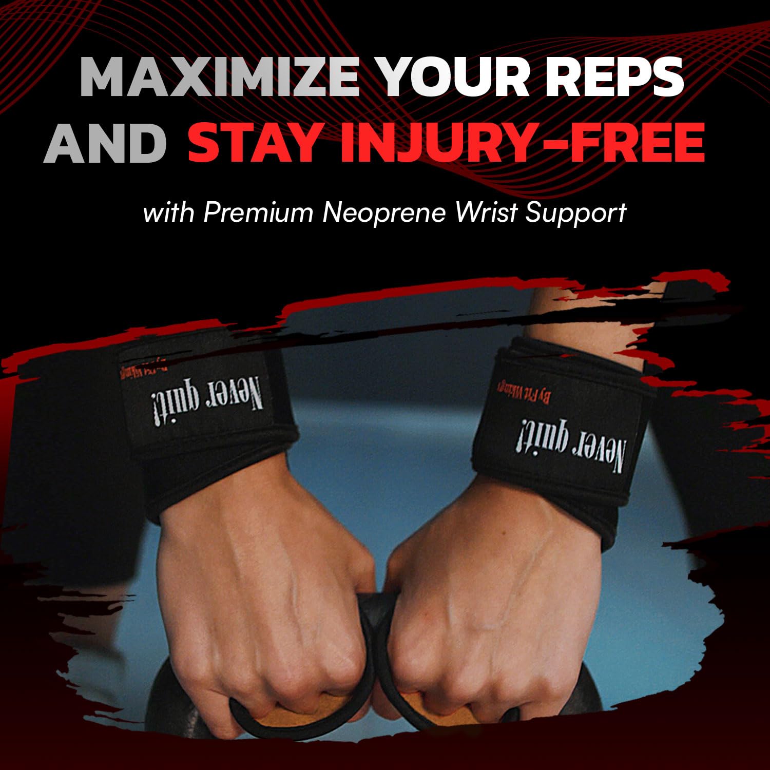 Gymnastics Grips - Gloves For Crossfit - Calisthenics Equipment, Pull Up Grips, Hand Grips, Leather Lifting Grips, Workout Grips