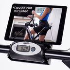 Gazelle Sprinter Cardio Home Training Exercise Machine With Hydraulic Resistance, Grip Pulse Fitness Tracker, & Smart Device Hol