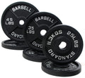BalanceFrom Cast Iron Olympic 2-Inch Plate Weight Plate for Strength Training and Weightlifting, Multiple Packages 2INSTD-210SET